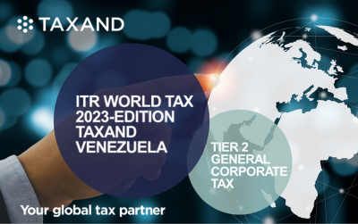 Taxand Venezuela fue Reconocida en la Edición 2023 de la Guía Anual del ITR World Tax